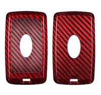 Carbon fiber key fob cover, view 2