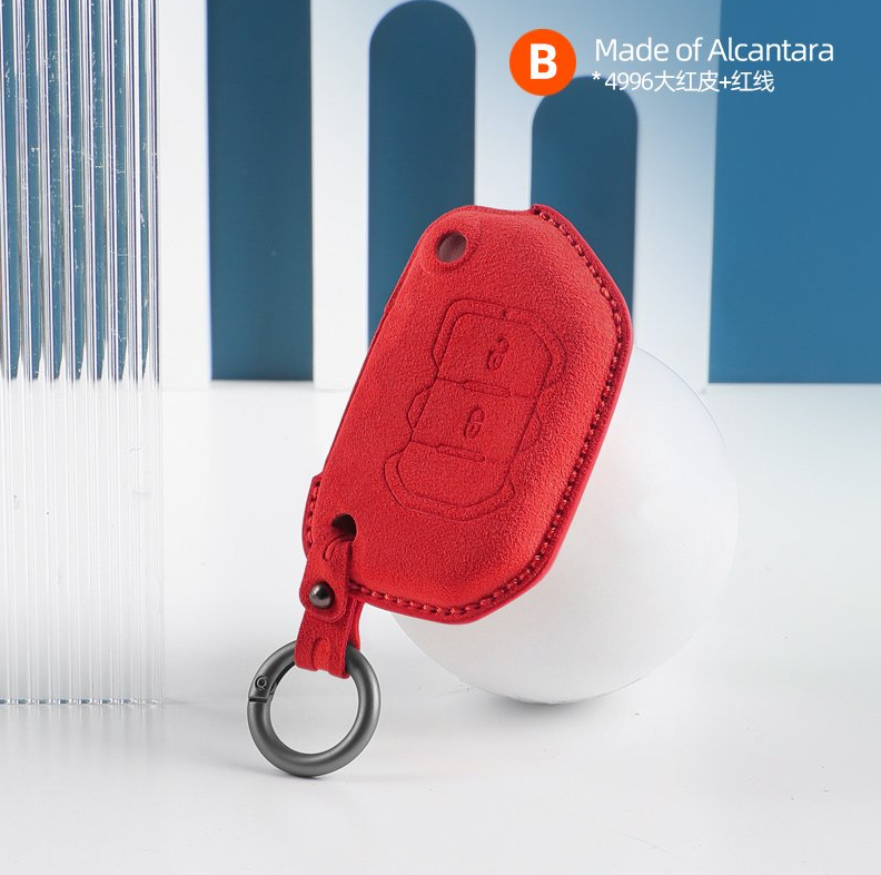 Jeep Key Cover - Alcantara - Type B