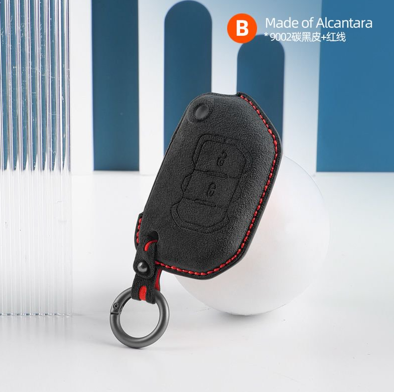 Jeep Key Cover - Alcantara - Type B