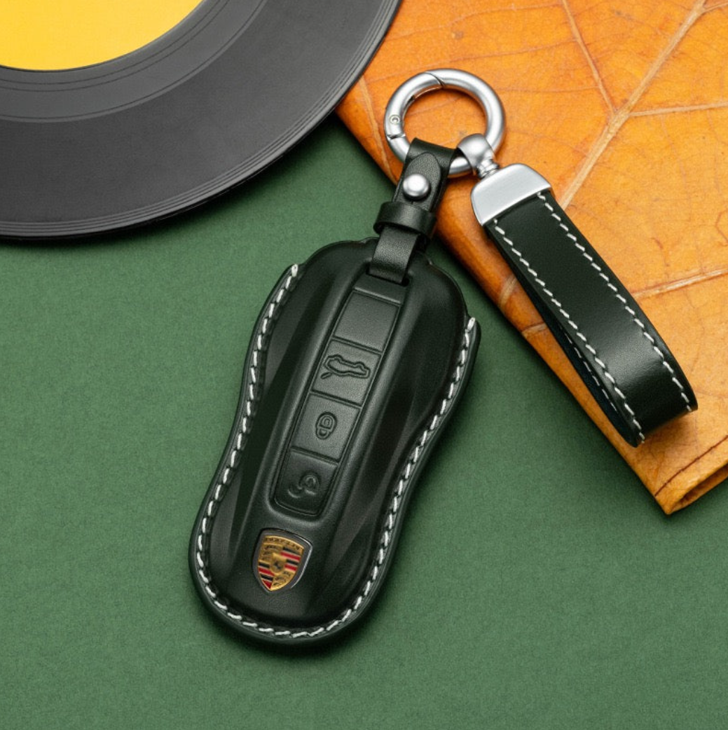 PORSCHE KEY COVER / REAL LEATHER