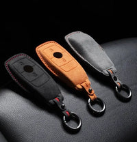 Mercedes-Benz Alcantara suede key fob cover, view 6