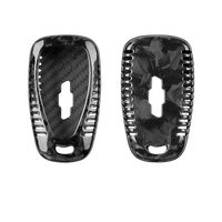 Chevrolet carbon fiber key fob cover, view 7