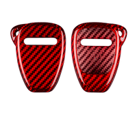Chrysler carbon fiber key fob cover, view 3