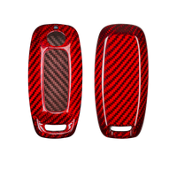 Nissan carbon fiber key fob cover, view 3