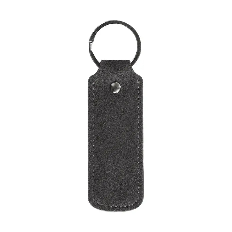 Keychain in Alcantara suede