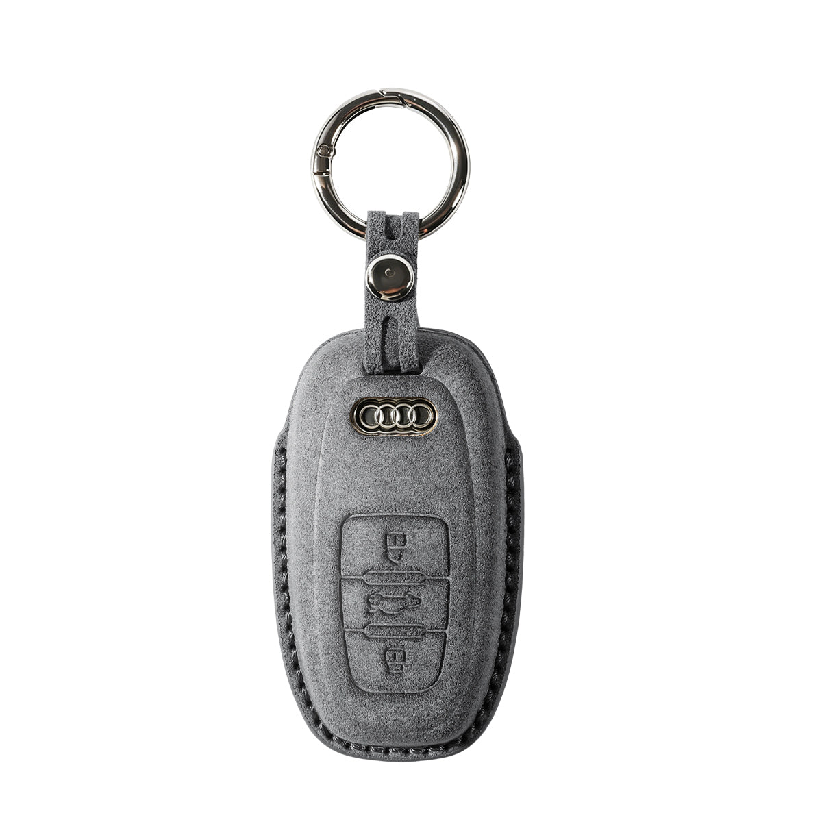 Audi Alcantara suede key case