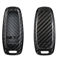 Audi carbon fiber key fob cover, view 3