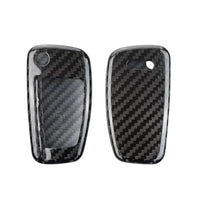Audi carbon fiber key fob cover, view 3