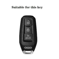 Audi carbon fiber key fob cover, view 4