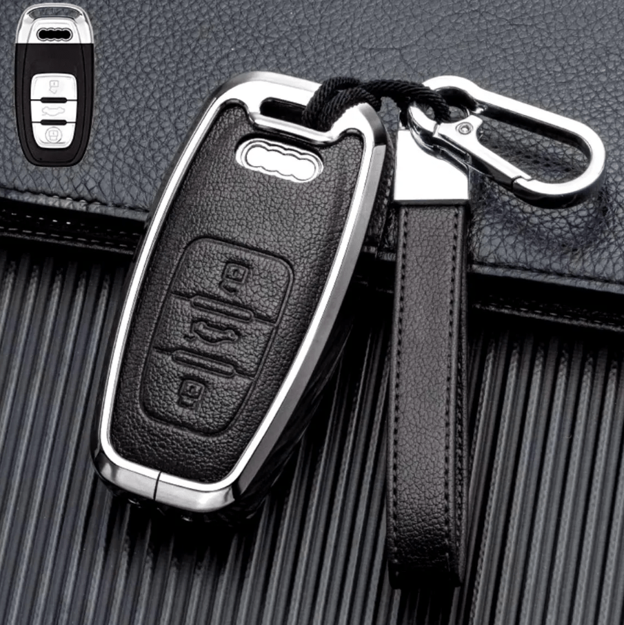 Audi Key Cover Case – Full Metal Zinc Alloy Shell | A TYPE - Jonparts