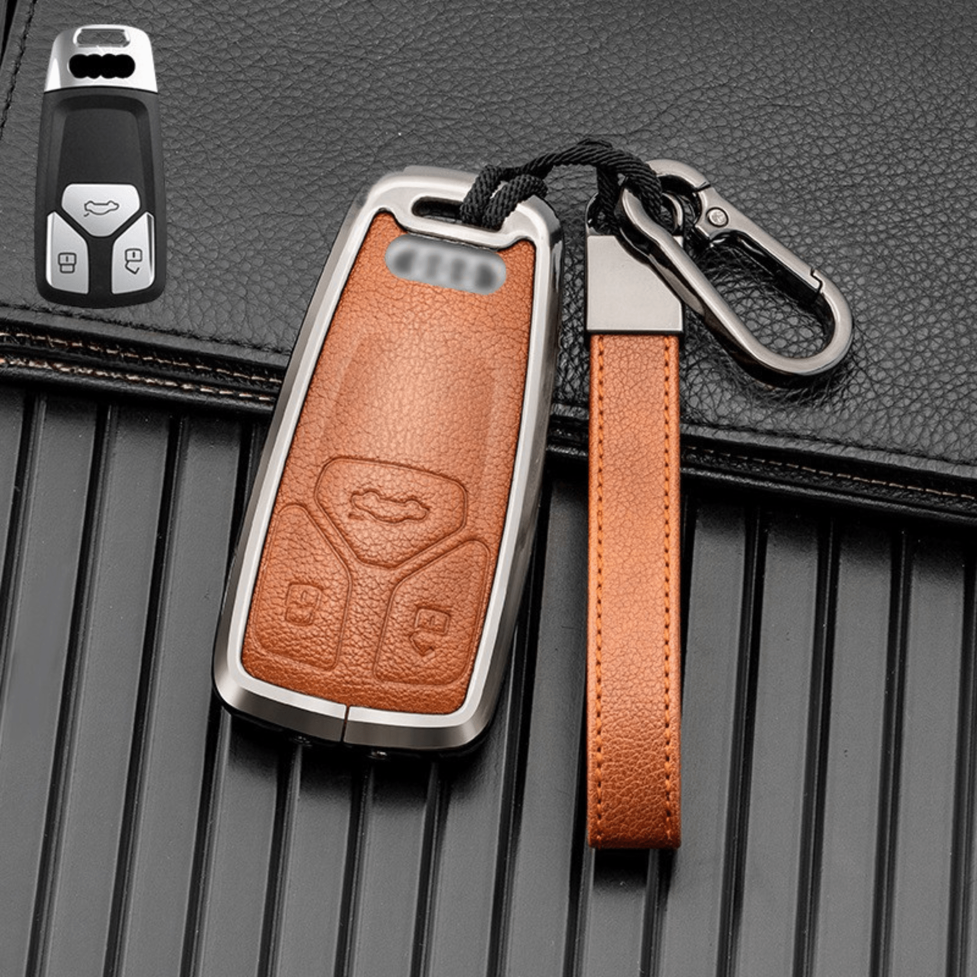 Audi Key Cover Case – Full Metal Zinc Alloy Shell | B TYPE - Jonparts
