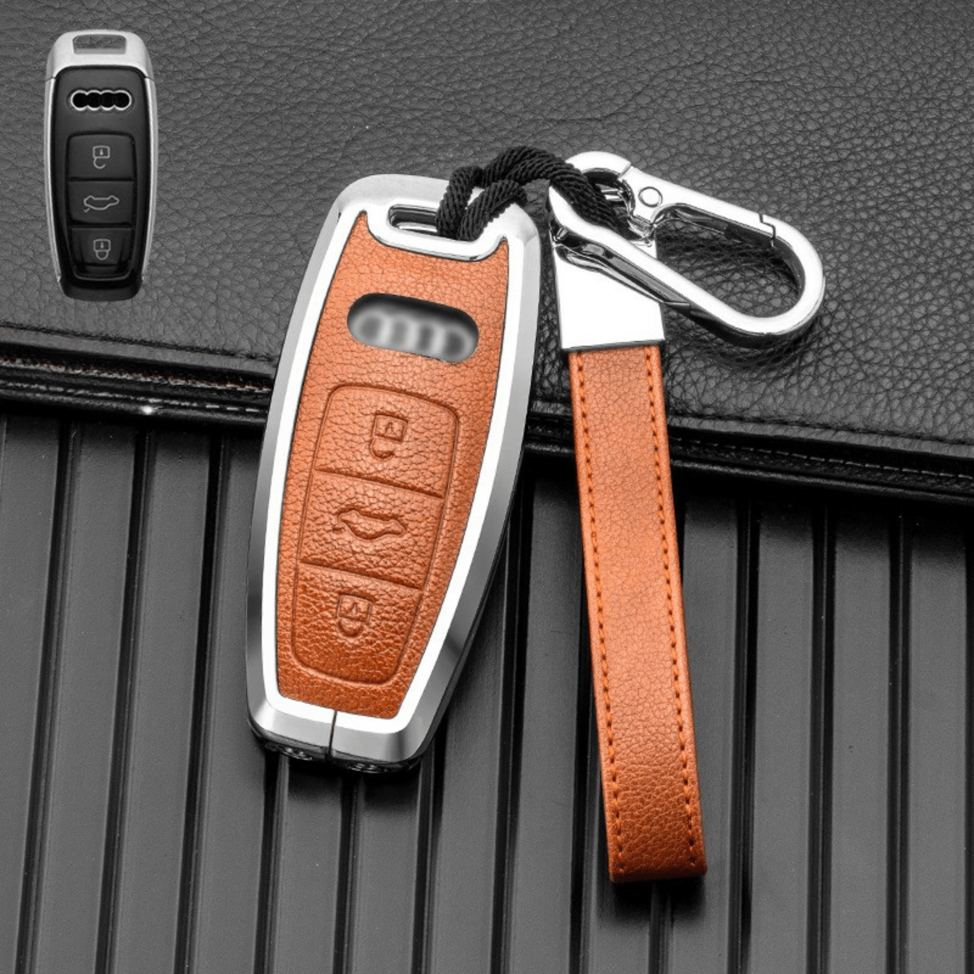 Audi Key Cover Case – Full Metal Zinc Alloy Shell | D TYPE - Jonparts