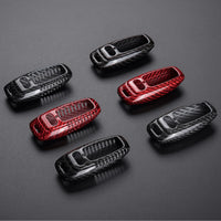 Audi carbon fiber key fob cover, view 12