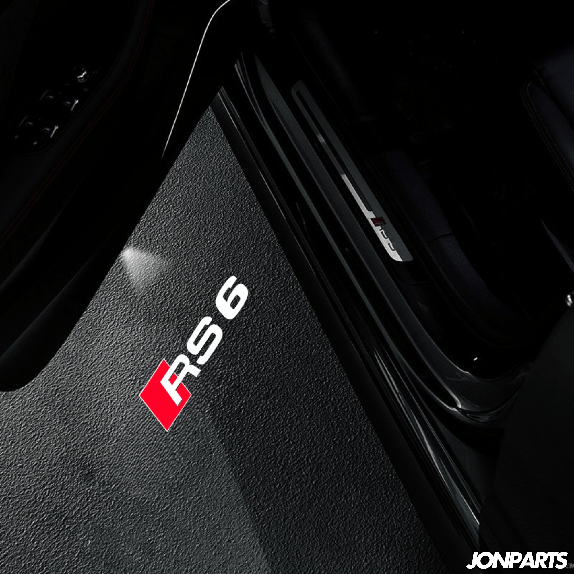 Audi LED Door Logo Projectors – HD Puddle Lights for RS6 (2002 - 2024) - Jonparts