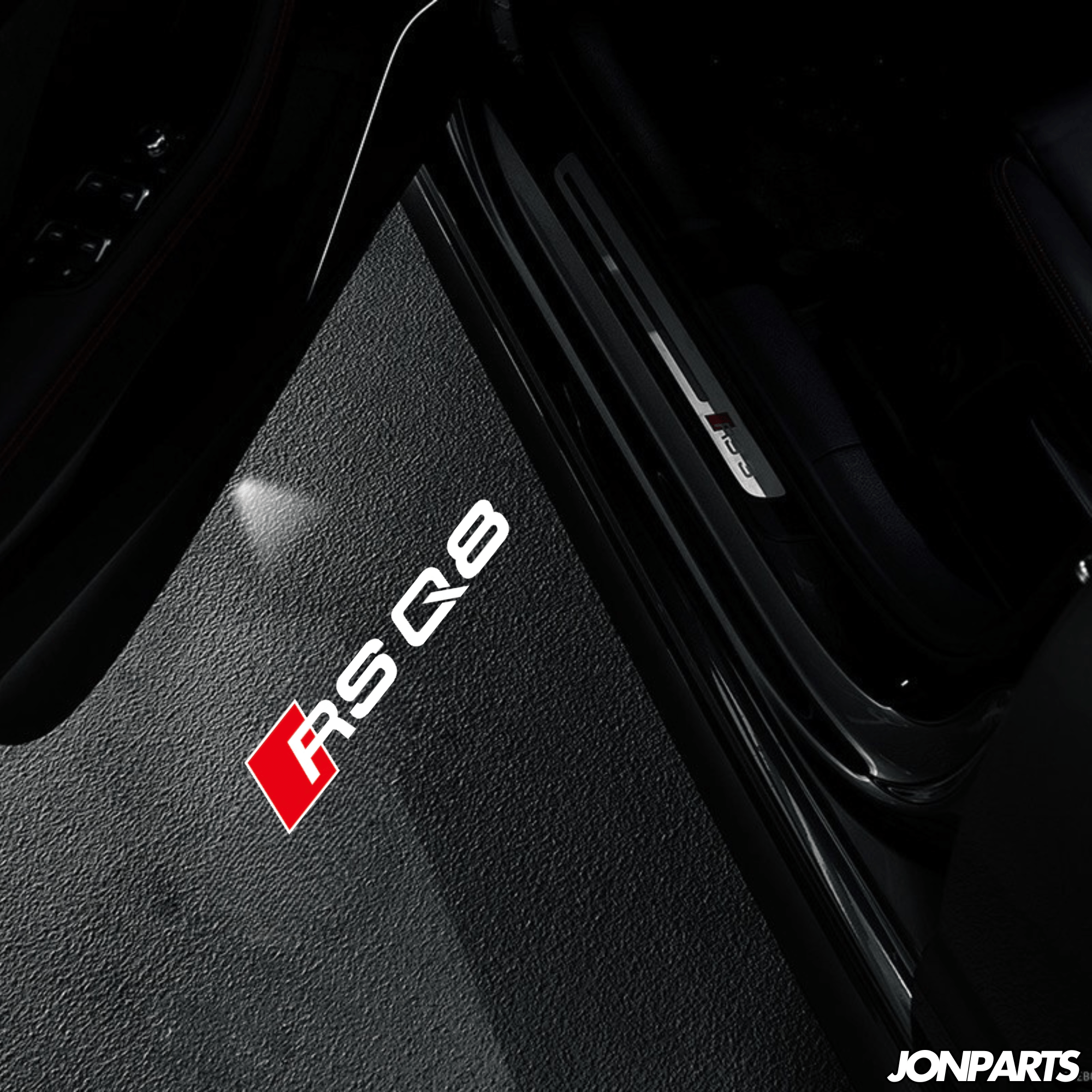 Audi LED Door Logo Projectors – HD Puddle Lights for RSQ8 (2020 - 2025) - Jonparts