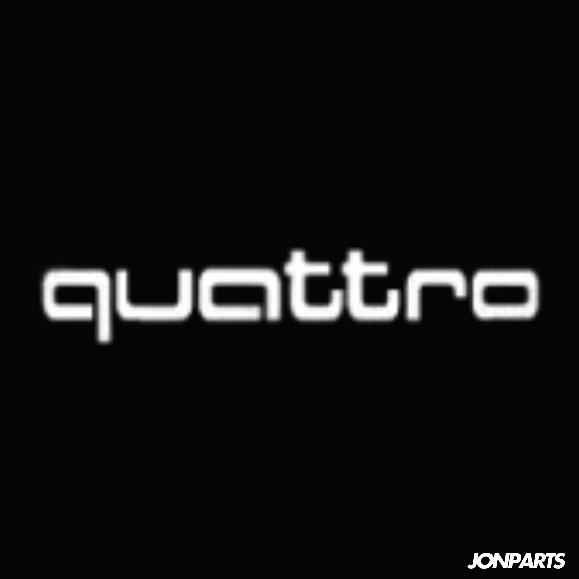 Audi quattro LED puddle light door logo