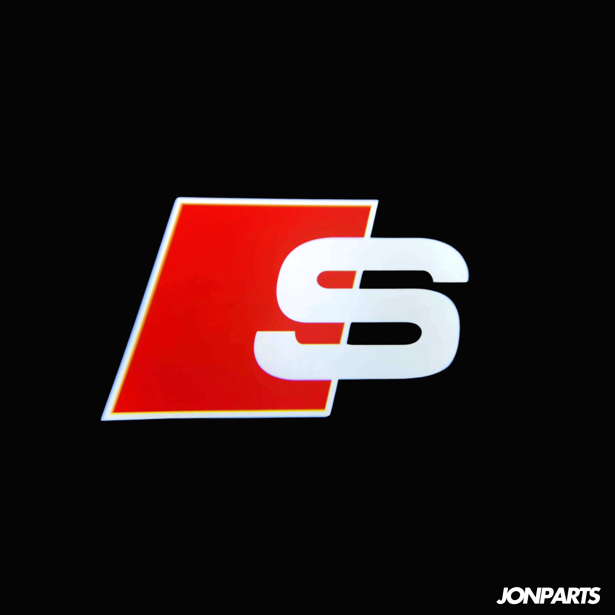 Audi S puddle light logo projector