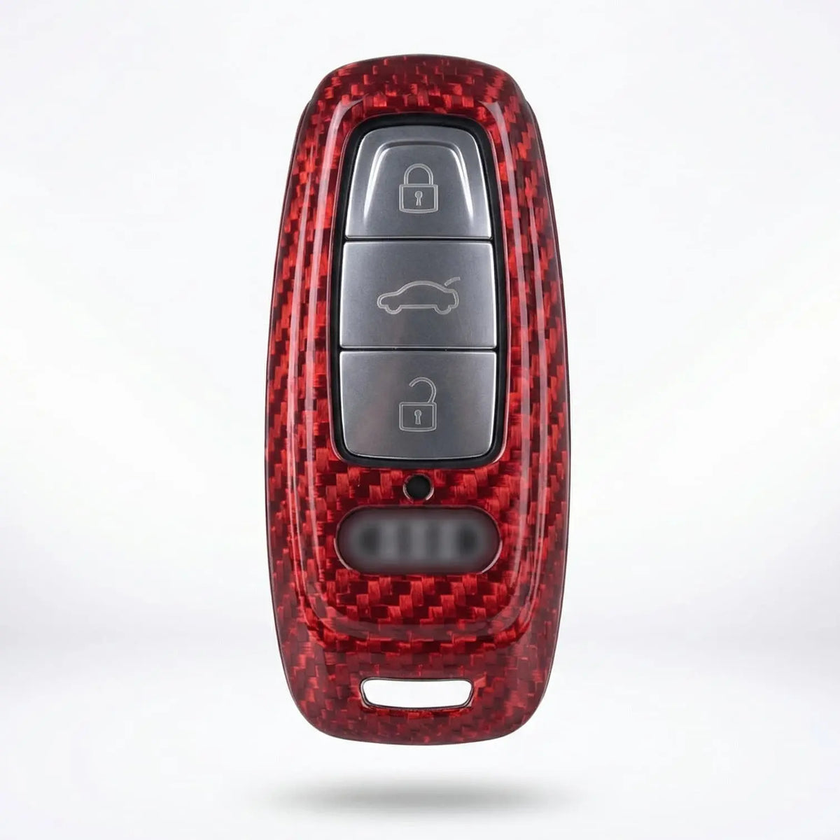 Audi key fob cover in carbon fiber - Style C