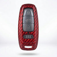 Audi key fob cover in carbon fiber - Style C