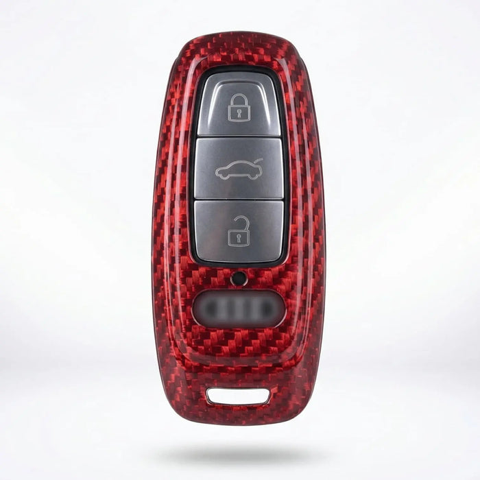 Audi key fob cover in carbon fiber - Style C