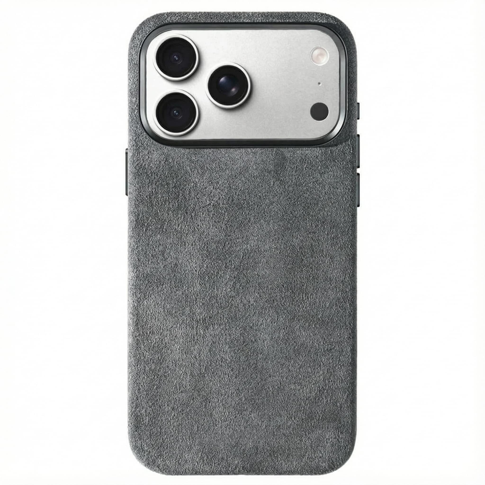 iPhone Case - Alcantara - Light Grey