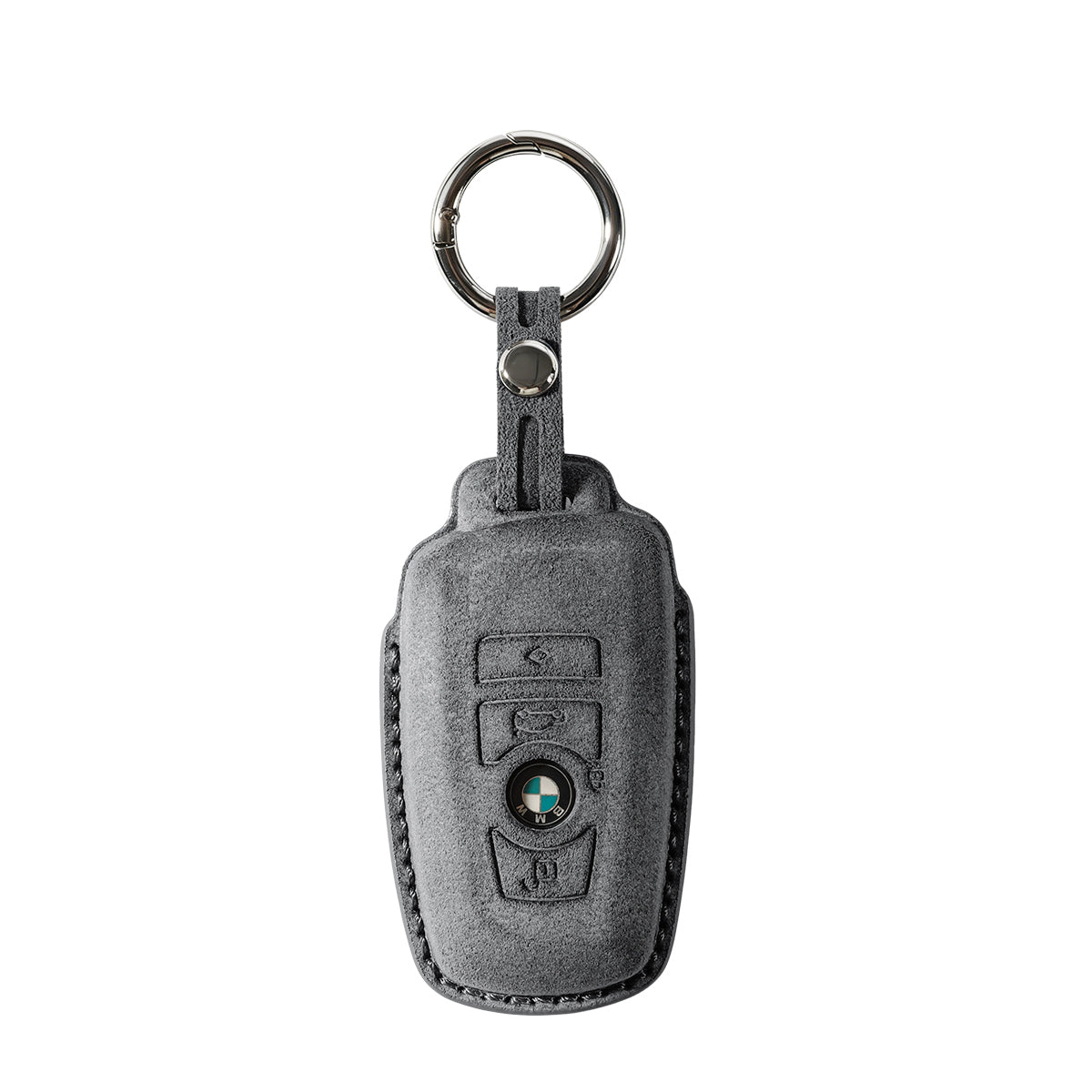 BMW Alcantara suede key fob cover