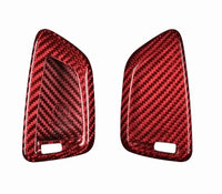 BMW carbon fiber key fob cover, view 2