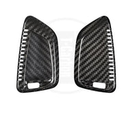 BMW carbon fiber key fob cover, view 9