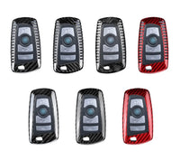 BMW carbon fiber key fob cover, view 7
