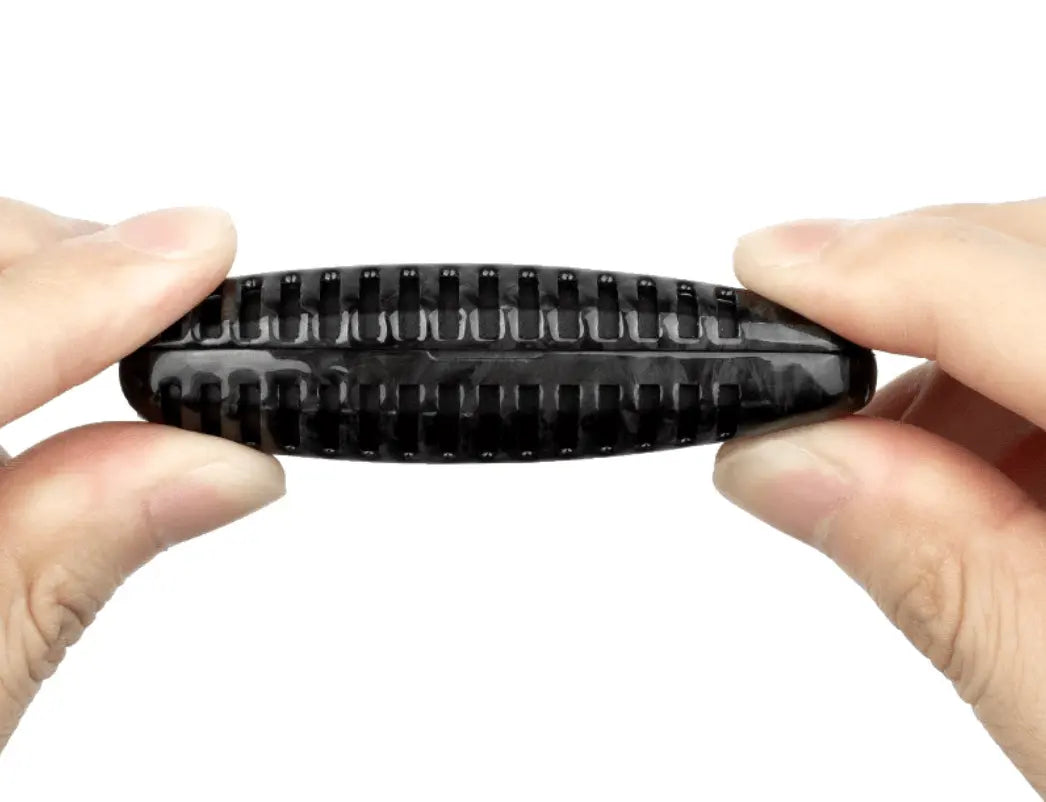 BMW carbon fiber key fob cover, view 5