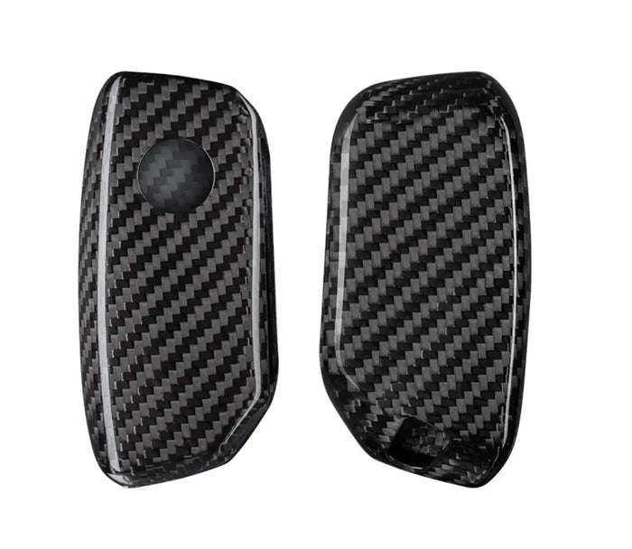 BMW key fob cover in carbon fiber - D Type