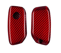 BMW carbon fiber key fob cover, view 2