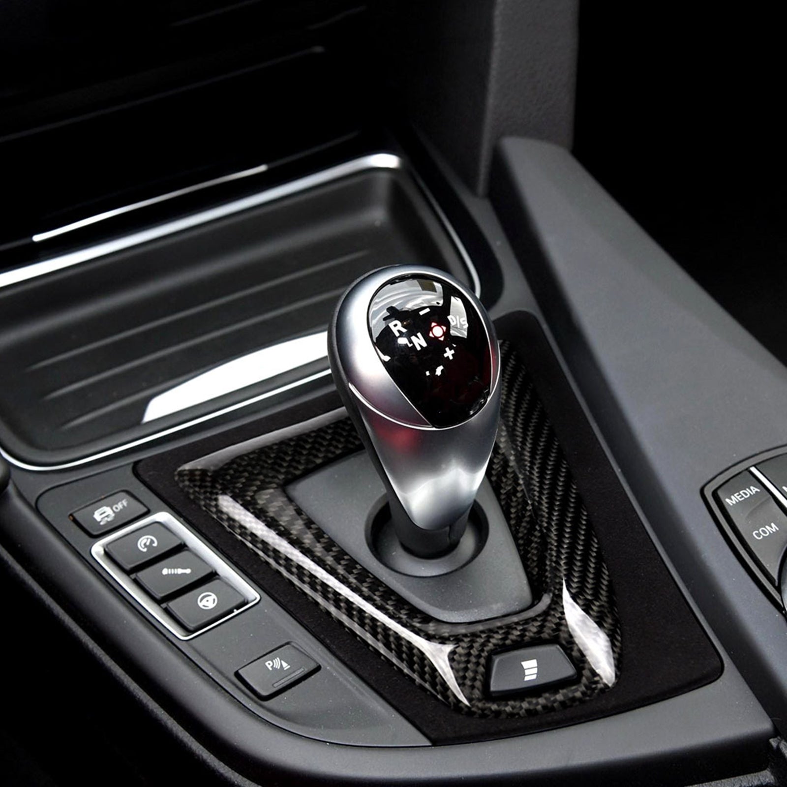 BMW CARBON FIBRE GEAR SHIFT SURROUND REPLACEMENT - Jonparts