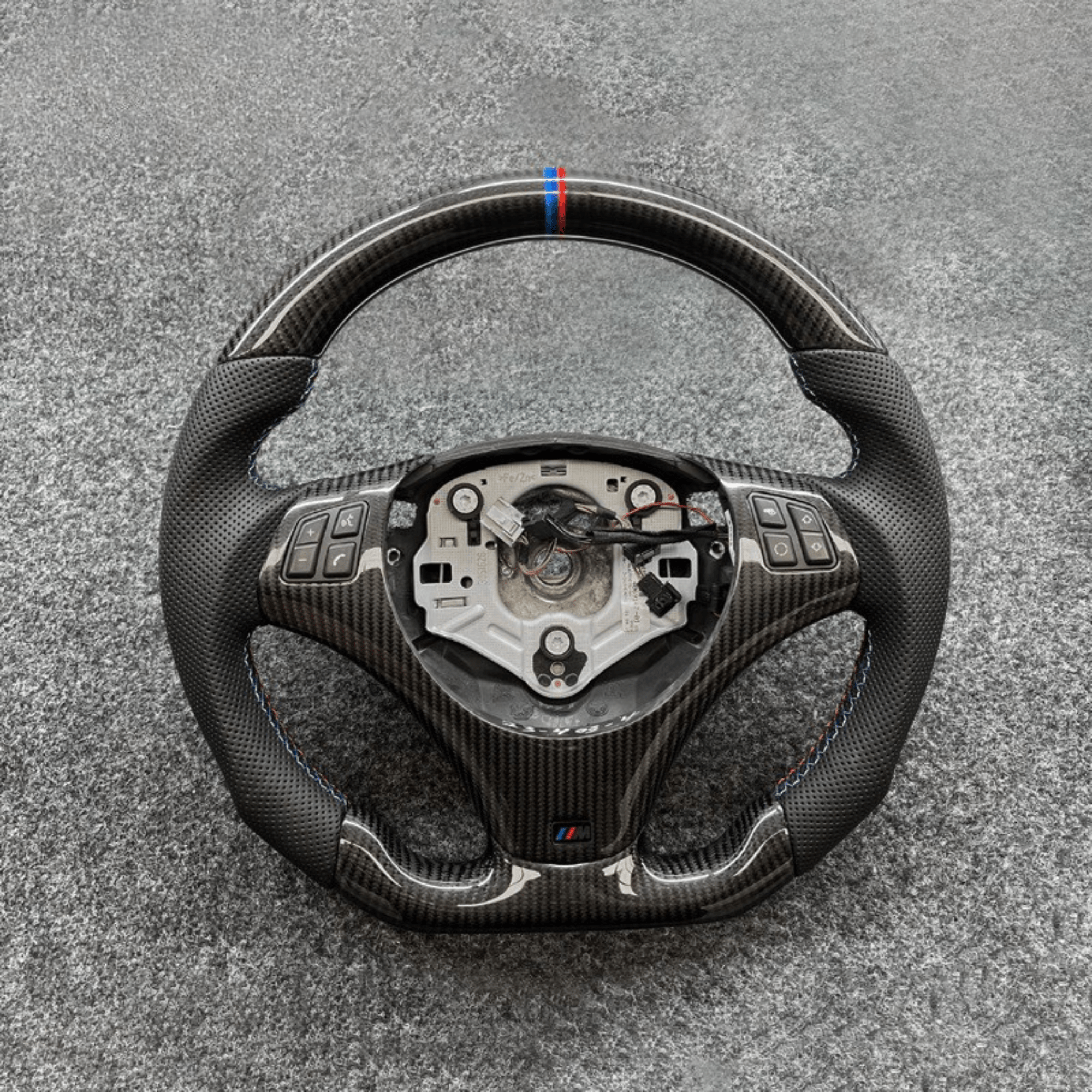 BMW E - Chassis Carbon Fiber Steering Wheel | Custom Upgrade | E90 E92 E93 E87 - Jonparts
