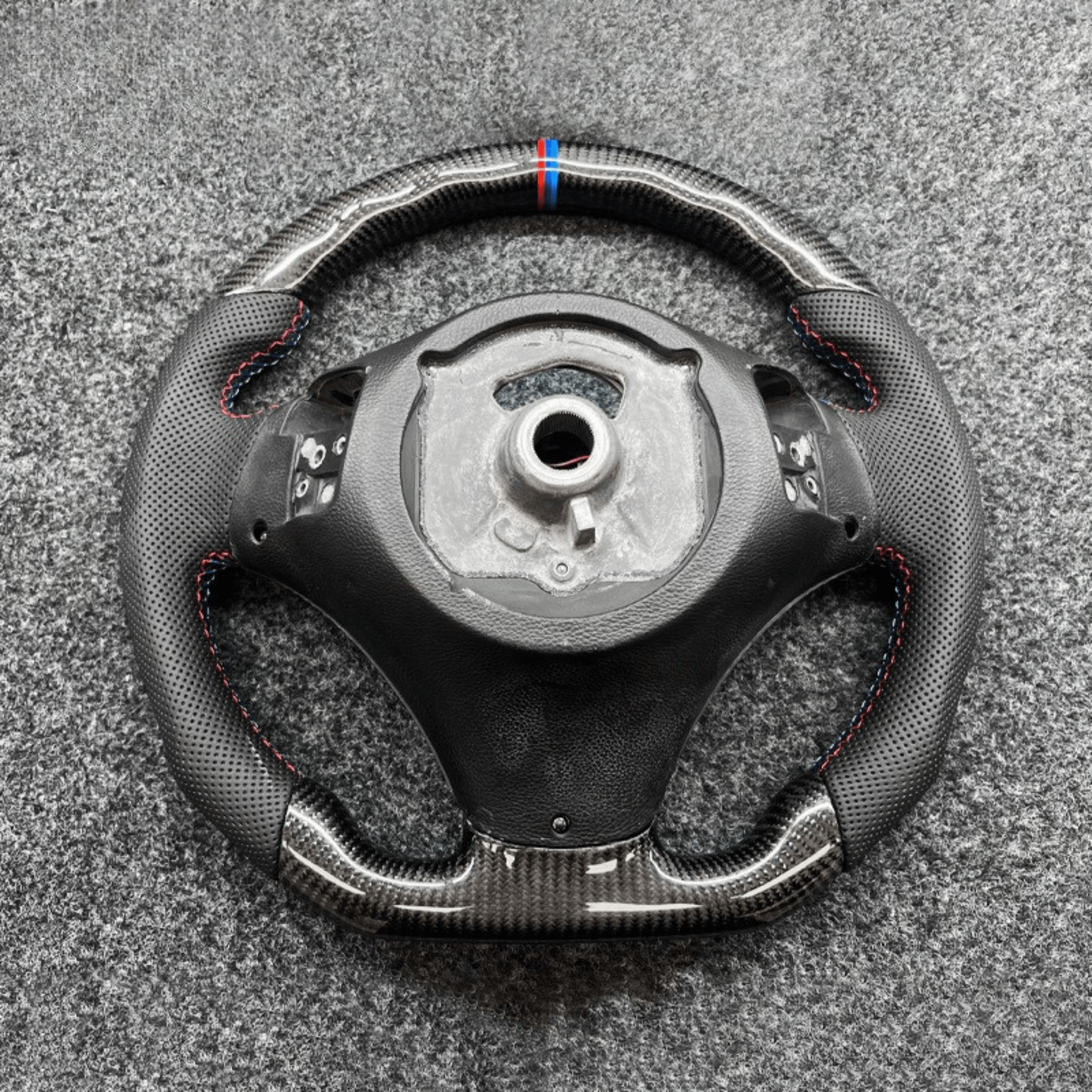 BMW E - Chassis Carbon Fiber Steering Wheel | Custom Upgrade | E90 E92 E93 E87 - Jonparts