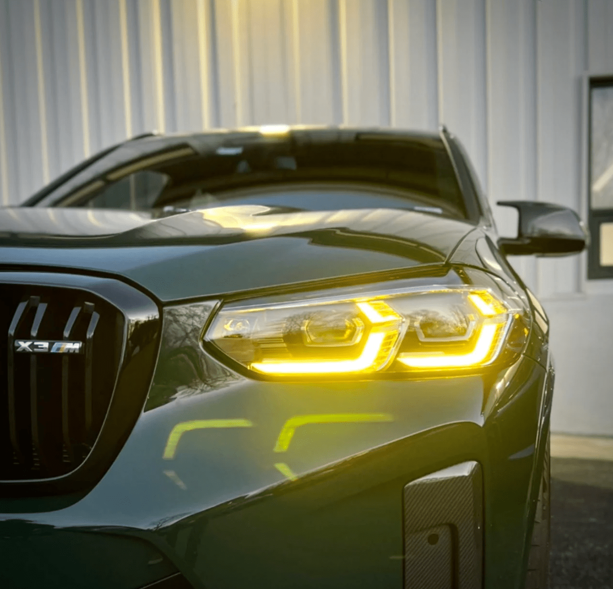 BMW F97 X3M / F98 X4M / G01 X3 CSL Yellow DRL Module Kit (2018–2022+ LED Only) - Jonparts