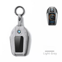 BMW Alcantara suede key fob cover, view 7