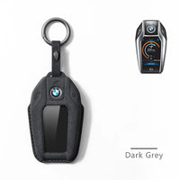 BMW Alcantara suede key fob cover, view 6