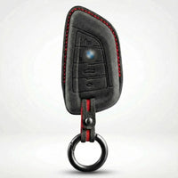 BMW key fob cover in Alcantara suede