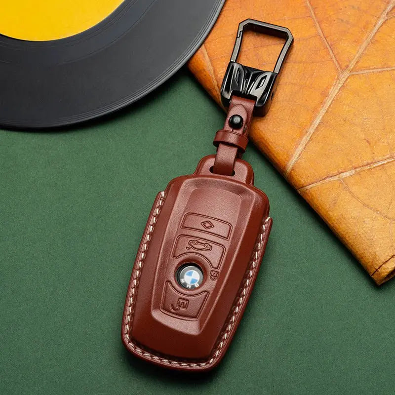 BMW leather key fob cover, view 21