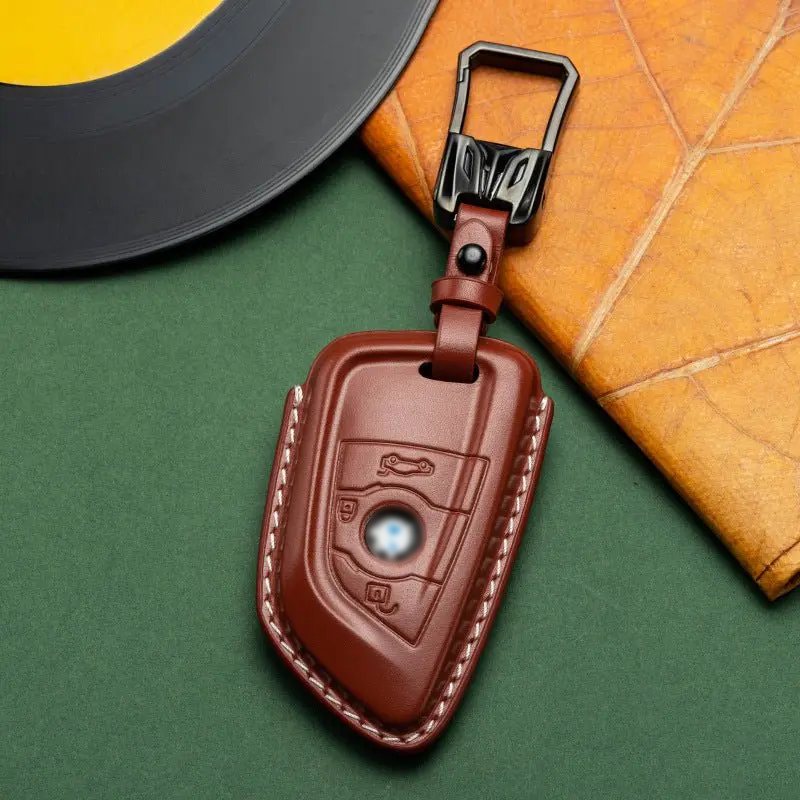 BMW leather key fob cover, view 25
