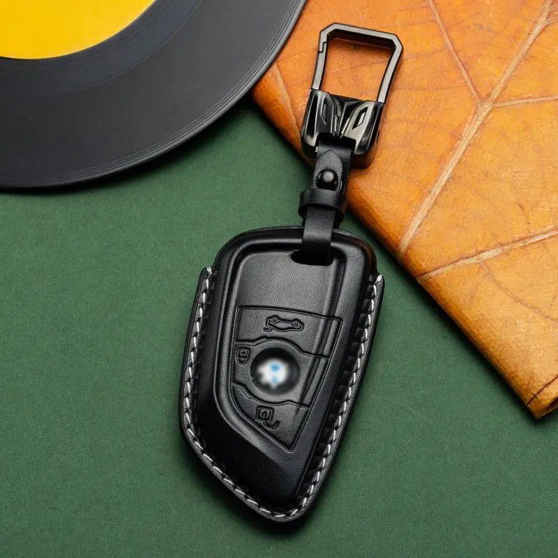 BMW leather key fob cover, view 15