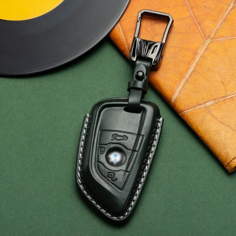 BMW leather key fob cover, view 17