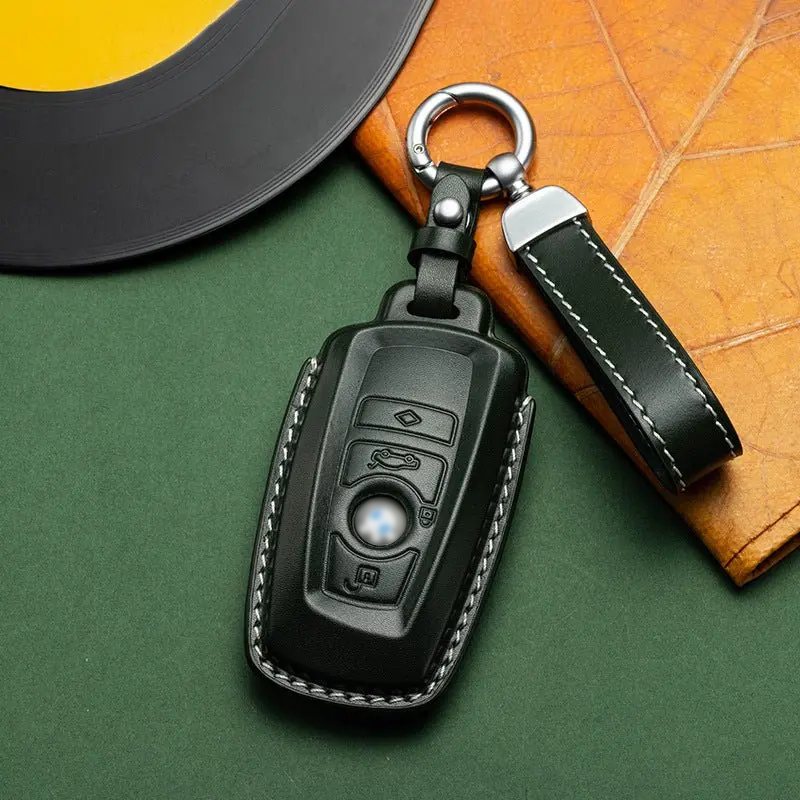 BMW leather key fob cover, view 23