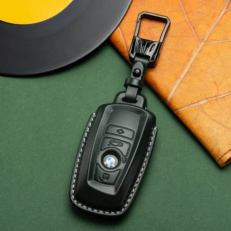 BMW leather key fob cover, view 22
