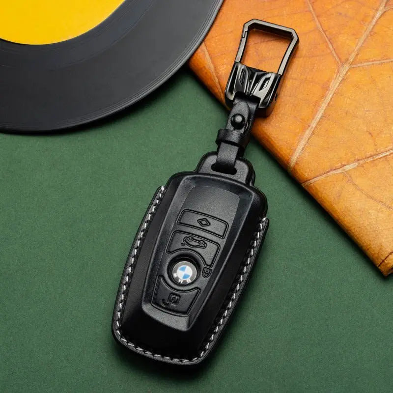 BMW leather key fob cover, view 19