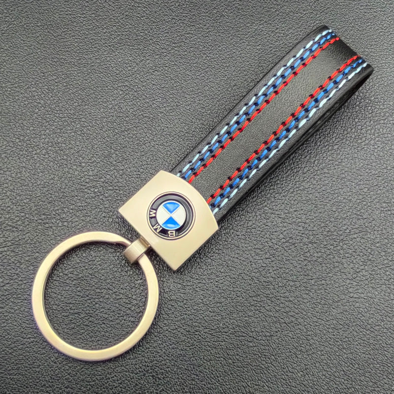 BMW M Sport keyring – high-quality leather design