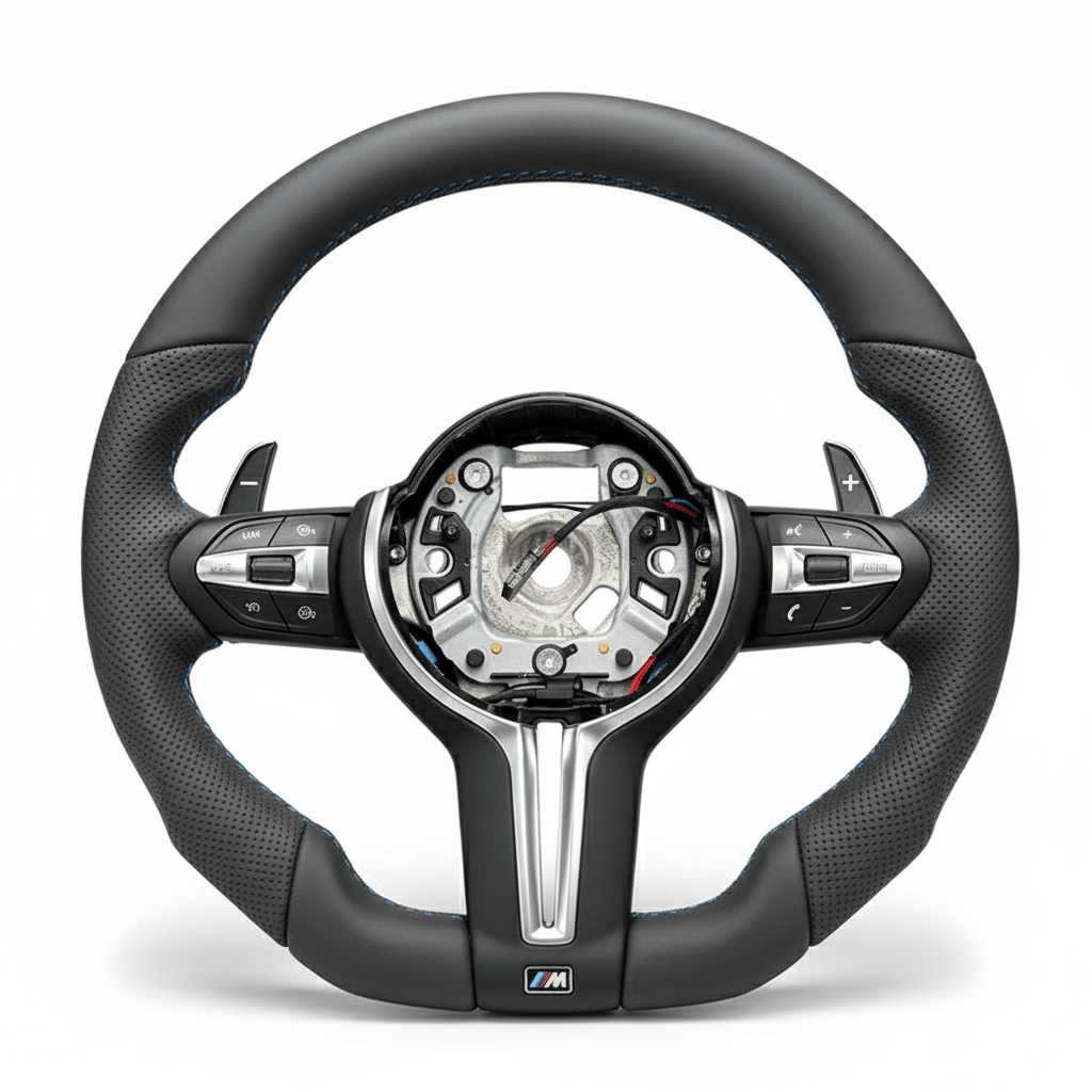 BMW STEERING WHEEL | FLAT BOTTOM - Jonparts