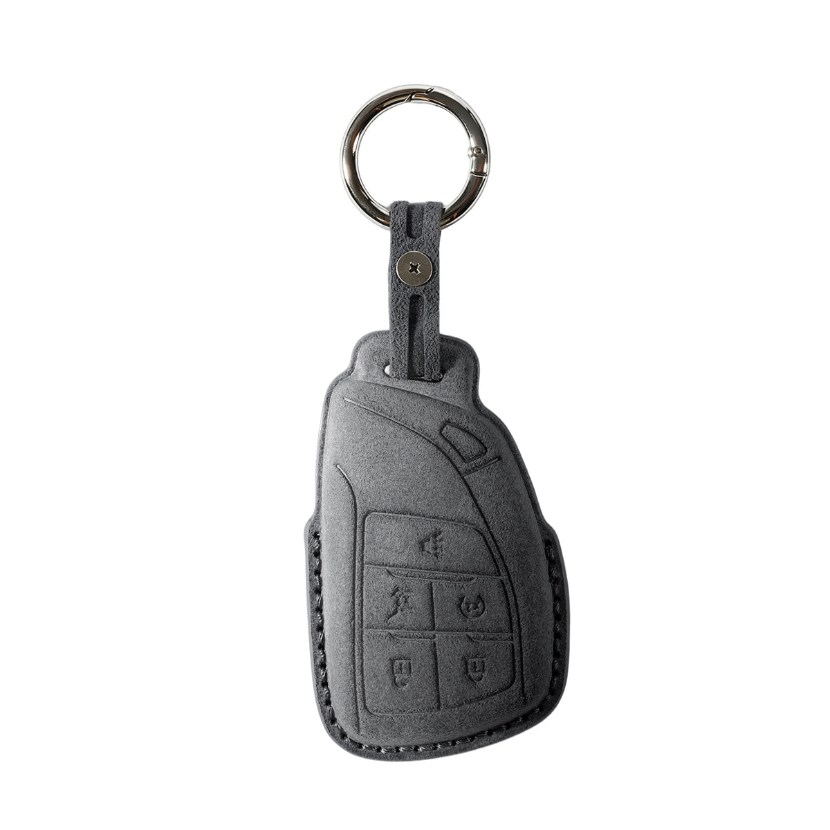 Buick Alcantara suede key fob cover