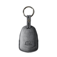 Cadillac suede-look microfiber key fob cover, view 3